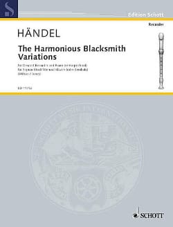 Parcourir les pages de The harmonious Blacksmith variations - HAENDEL - Partition