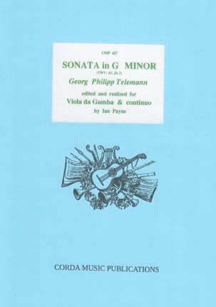 Sonate en Sol mineur - Viole de Gambe et BC - TELEMANN - Partition