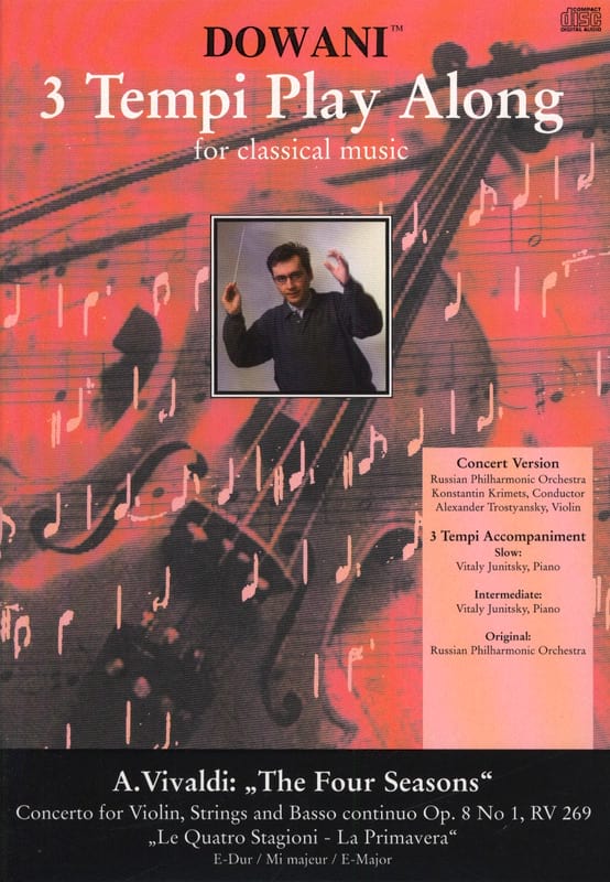 Les 4 Saisons - Le Printemps, op. 8 n° 1 RV 269 - CD - VIVALDI