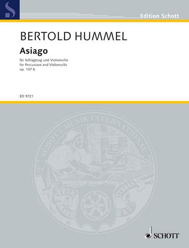 Asiago op. 107 b HUMMEL Partition