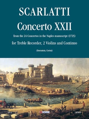 Concerto 22 - Flauto 2 violoni e bc - Alessandro Scarlatti - Partition
