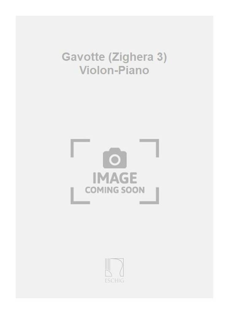 Gavotte Thomas Augustine Arne Partition Violon