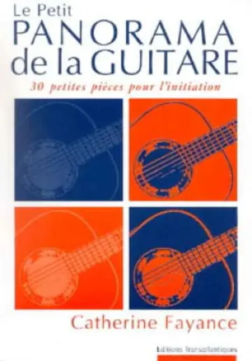 Couverture de la partition Le petit panorama de la guitare , Guitare