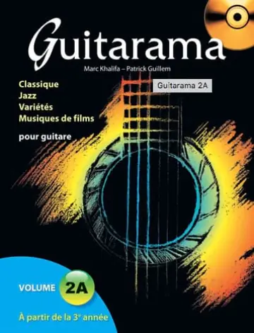 Couverture de la partition Guitarama Volume 2A , Guitare