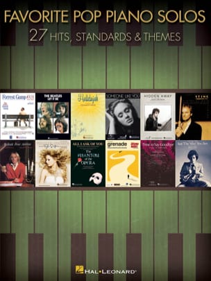 Favorite Pop Piano Solos Partition Pop / Rock