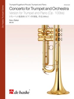 Concerto for trumpet and orchestra Itaru Sakai Partition Trompette