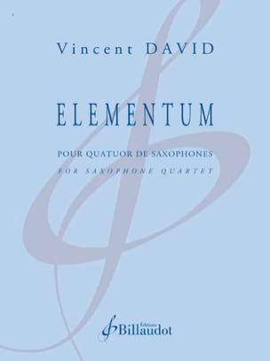 Elementum Vincent David Partition Saxophone