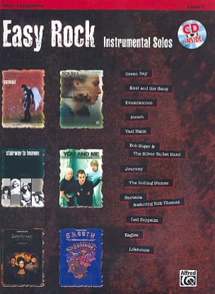 Easy Rock - Instrumental solos Level 1 Partition Saxophone