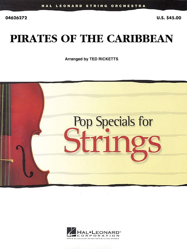 Pirates des Caraïbes 1 - La Malédiction du Black Pearl - Pop Specials For String