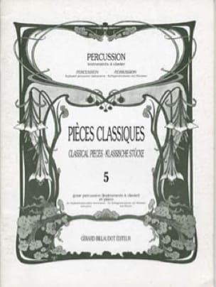 Pièces Classiques Volume 5 Partition Multi Percussions