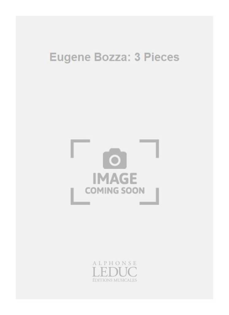 3 Pièces Eugène Bozza Partition Ensemble de cuivres