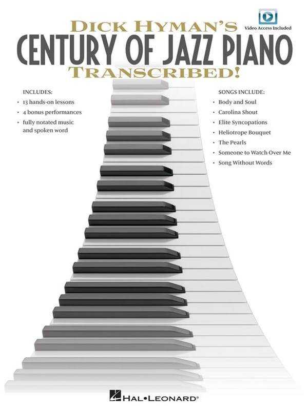 Dick Hyman's Century Of Jazz Piano Transcribed! Partition Jazz