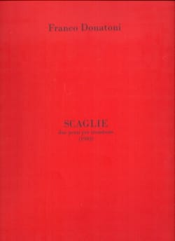 Scaglie Franco Donatoni Partition Trombone