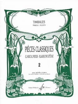 Pièces Classiques Volume 2 Partition Timbales