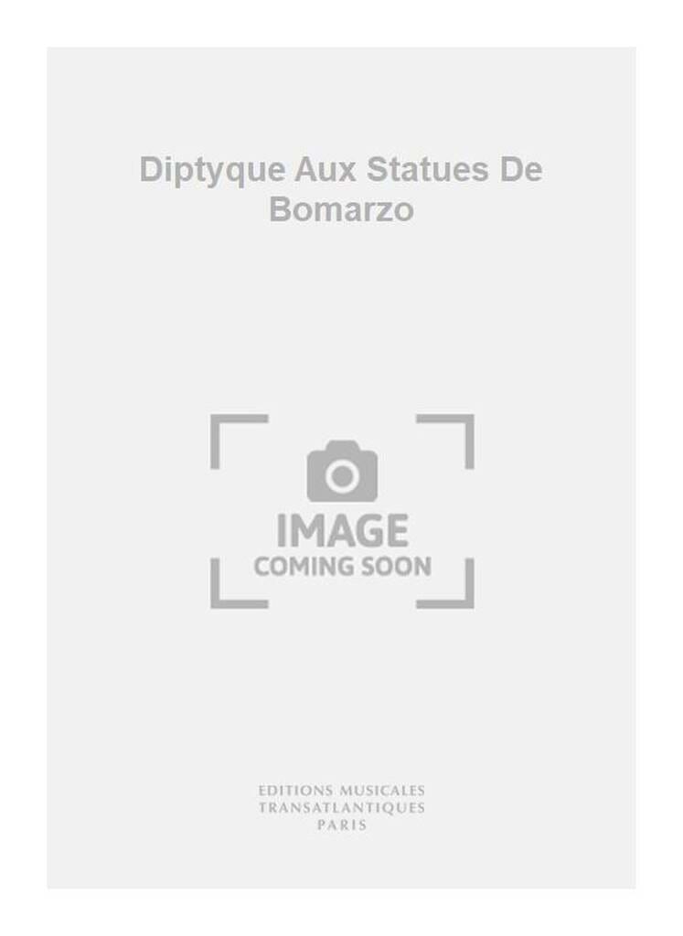 Diptyque Aux statues de Bomaezo Gilles Boizard Partition Tuba