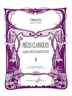 Pièces Classiques Volume 3 Partition Timbales