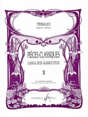 Pièces Classiques Volume 3 Partition Timbales