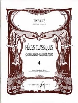 Pièces Classiques Volume 4 Partition Timbales