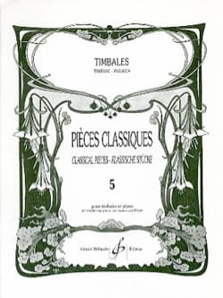 Pièces Classiques Volume 5 Partition Timbales