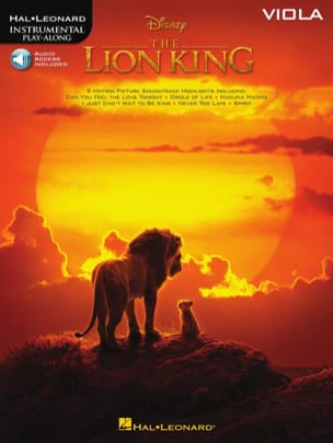 Le Roi Lion - Musique du film pour Alto DISNEY Partition Alto