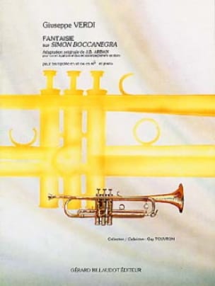 Fantaisie Sur Simon Boccanegra VERDI Partition Trompette