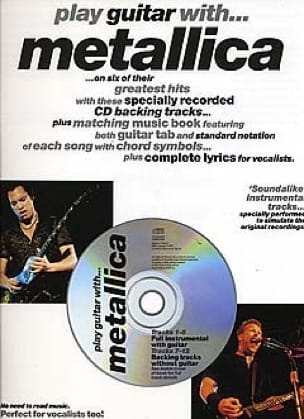 Play Guitar With... Metallica Metallica Partition Pop / Rock