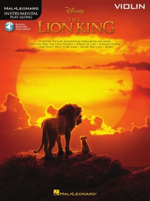 Le Roi Lion - Musique du film pour Violon DISNEY Partition Violon