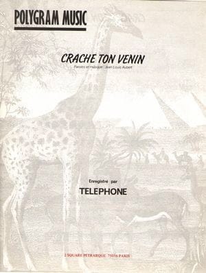 Crache Ton Venin Téléphone Partition Guitare