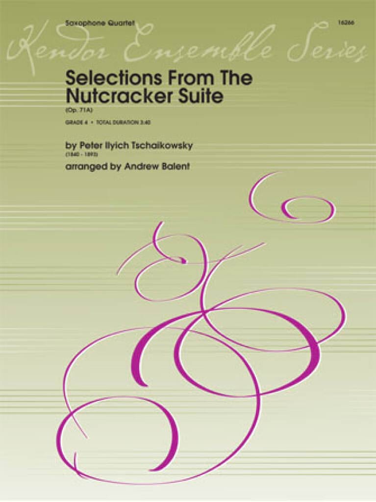 Selections From The Nutcracker Suite (Op. 71A) TCHAIKOVSKY Partition