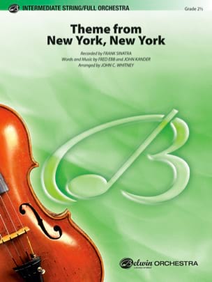 Theme From New York, New York. Full Orchestra - John Kander