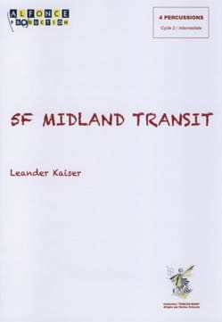 5F Midland Transit Leander Kaiser Partition Ensemble de percussions