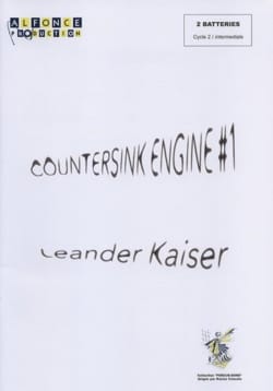 Countersink Engine #1 Leander Kaiser Partition Ensemble de percussions