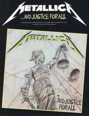 And Justice For All Metallica Partition Pop / Rock