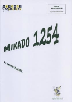Mikado 1254 Leander Kaiser Partition Ensemble de percussions