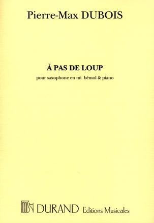 A Pas de Loup Pierre-Max Dubois Partition Saxophone
