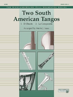 Two South American Tangos Partition MATÉRIELS D'ORCHESTRE