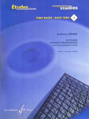 50 Etudes faciles et progressives volume 1 - Anthony Girard
