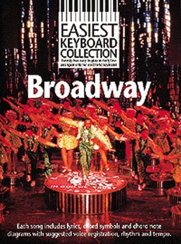 Easiest Keyboard Collection - Broadway Partition Comédie musicale