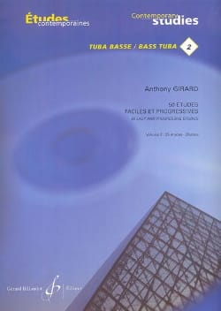 50 Etudes faciles et progressives volume 2 - Anthony Girard