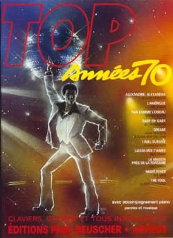 Top Années 70 Partition Chanson française