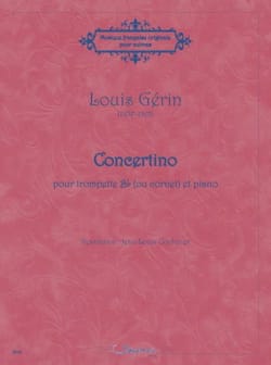 Concertino Louis Gérin Partition Trompette