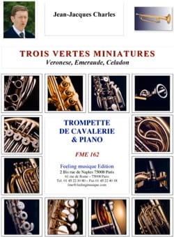 Trois Vertes Miniatures Jean-Jacques Charles Partition Trompette