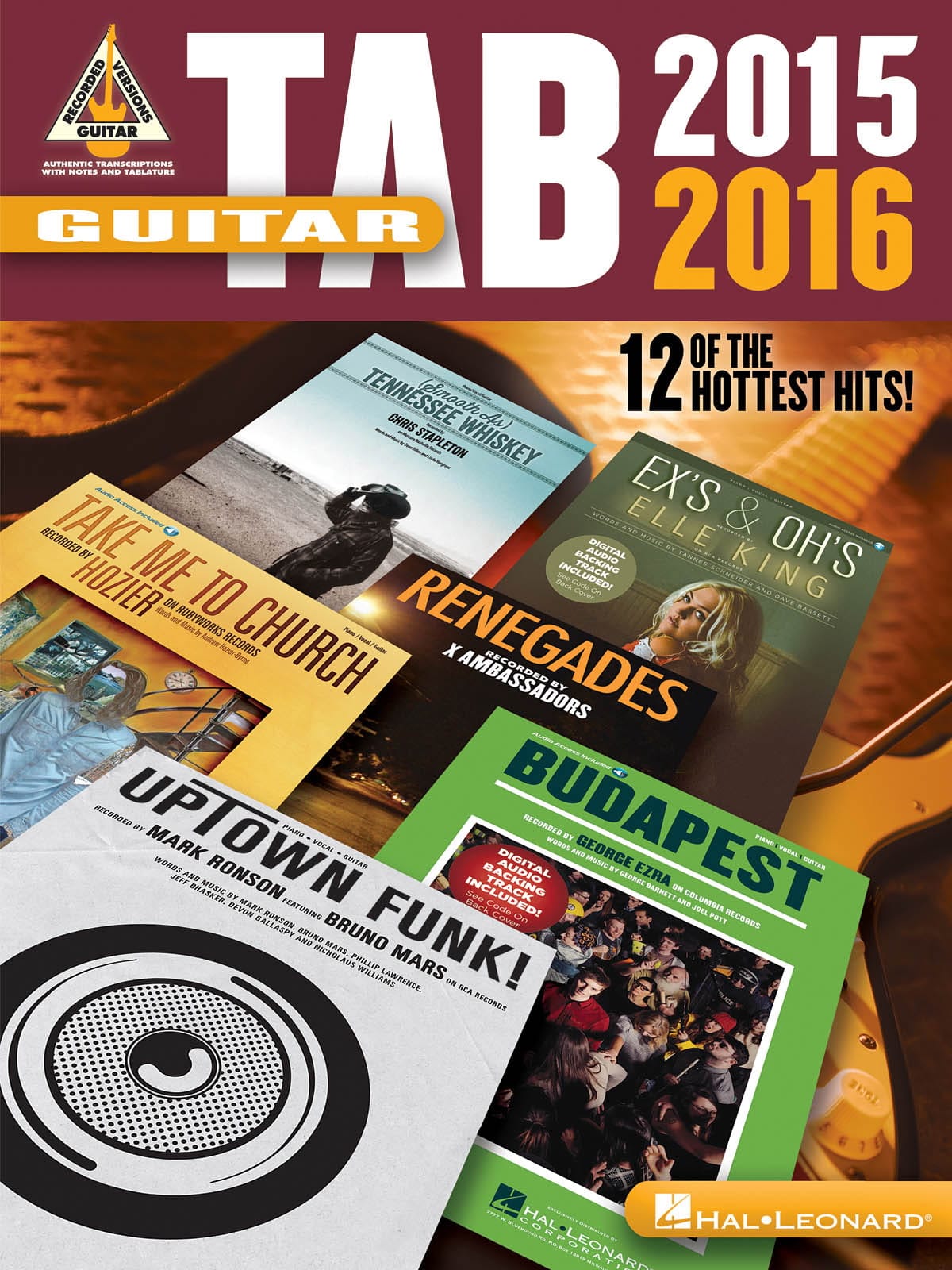 Guitar Tab 2015-2016 Partition Pop / Rock