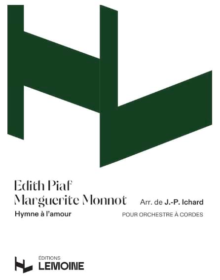Hymne à l'Amour Edith Piaf Partition