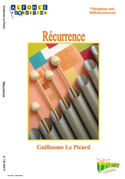 Récurrence Picard Guillaume Le Partition Vibraphone