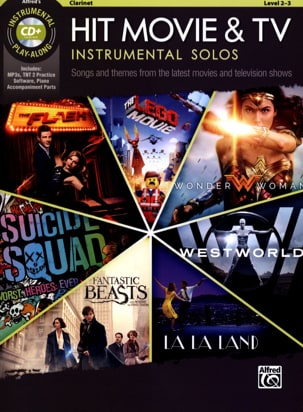 Hit Movie & TV Instrumental Solos Partition Clarinette