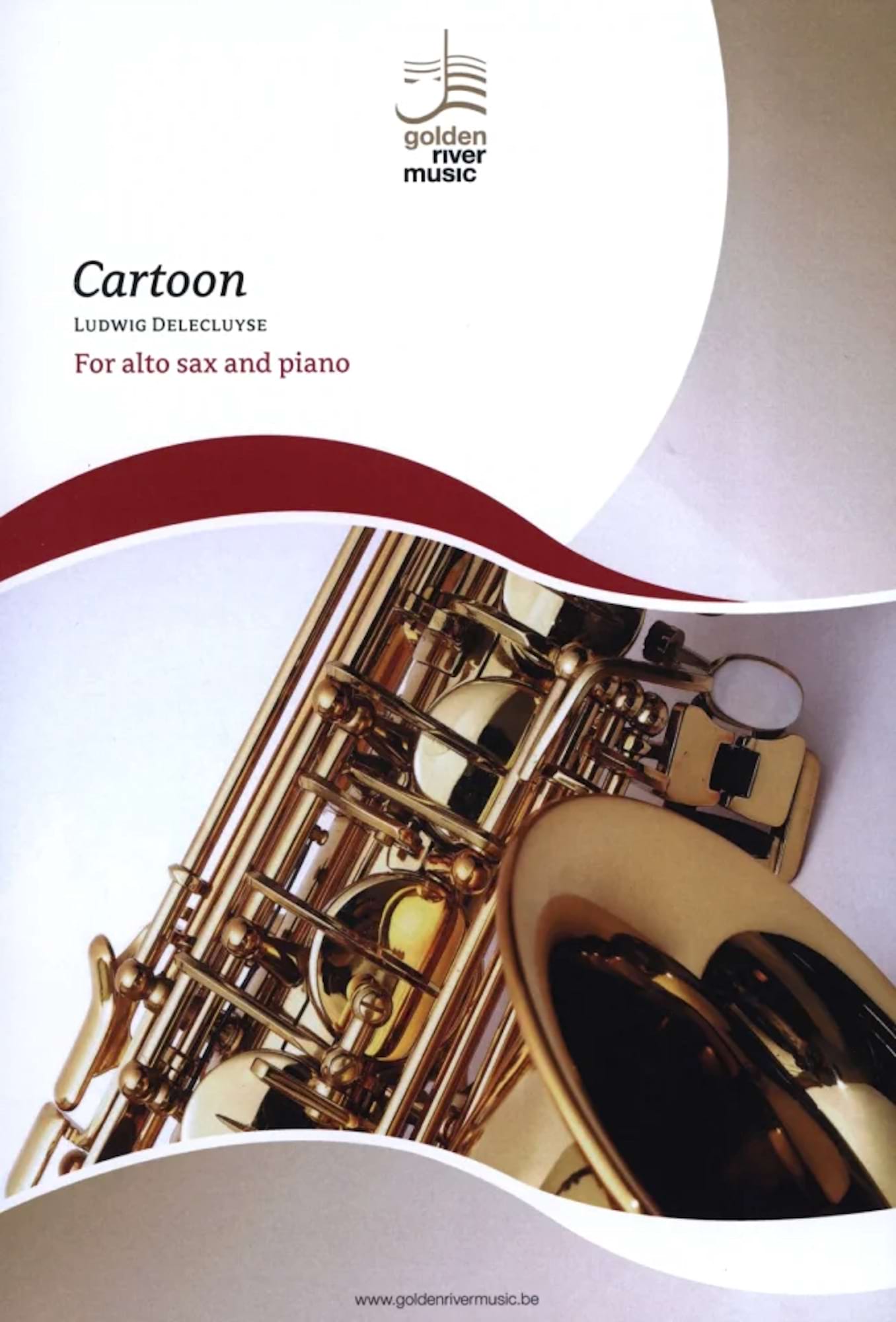 Cartoon Ludwig Delecluyse Partition Saxophone