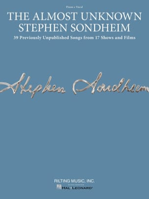 The Almost Unknown Stephen Sondheim - Stephen Sondheim - Partition