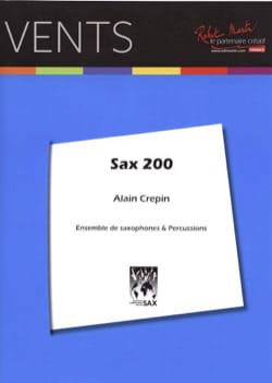 Sax 200 Alain Crepin Partition Saxophone