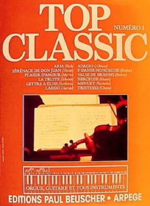 Top Classic - Volume 1 Partition Chanson française
